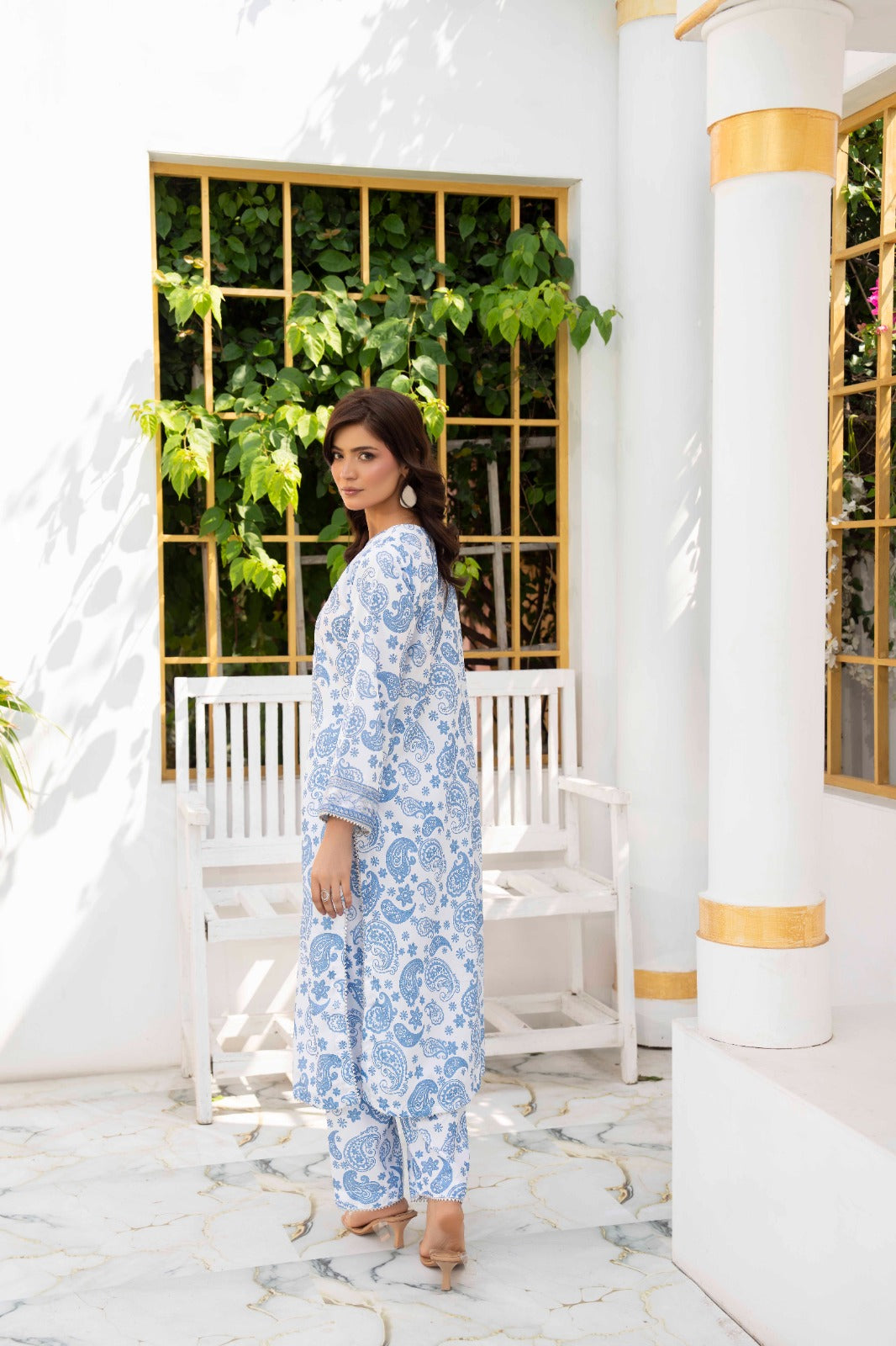 AZURE PAISLEY