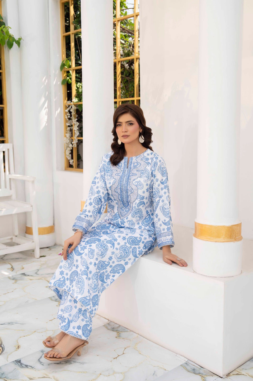 AZURE PAISLEY