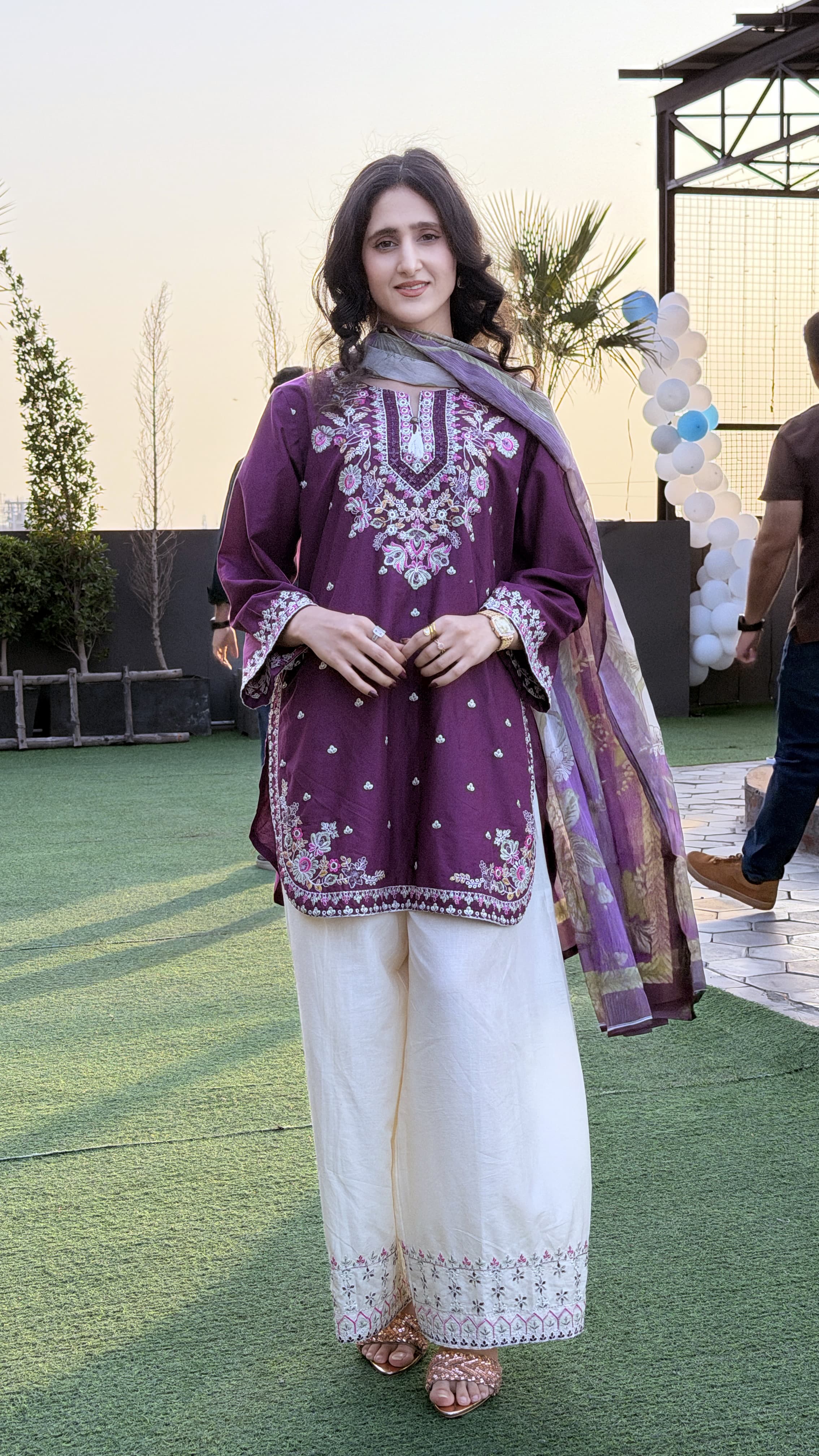 Zivah - Embroidered 3 piece suit