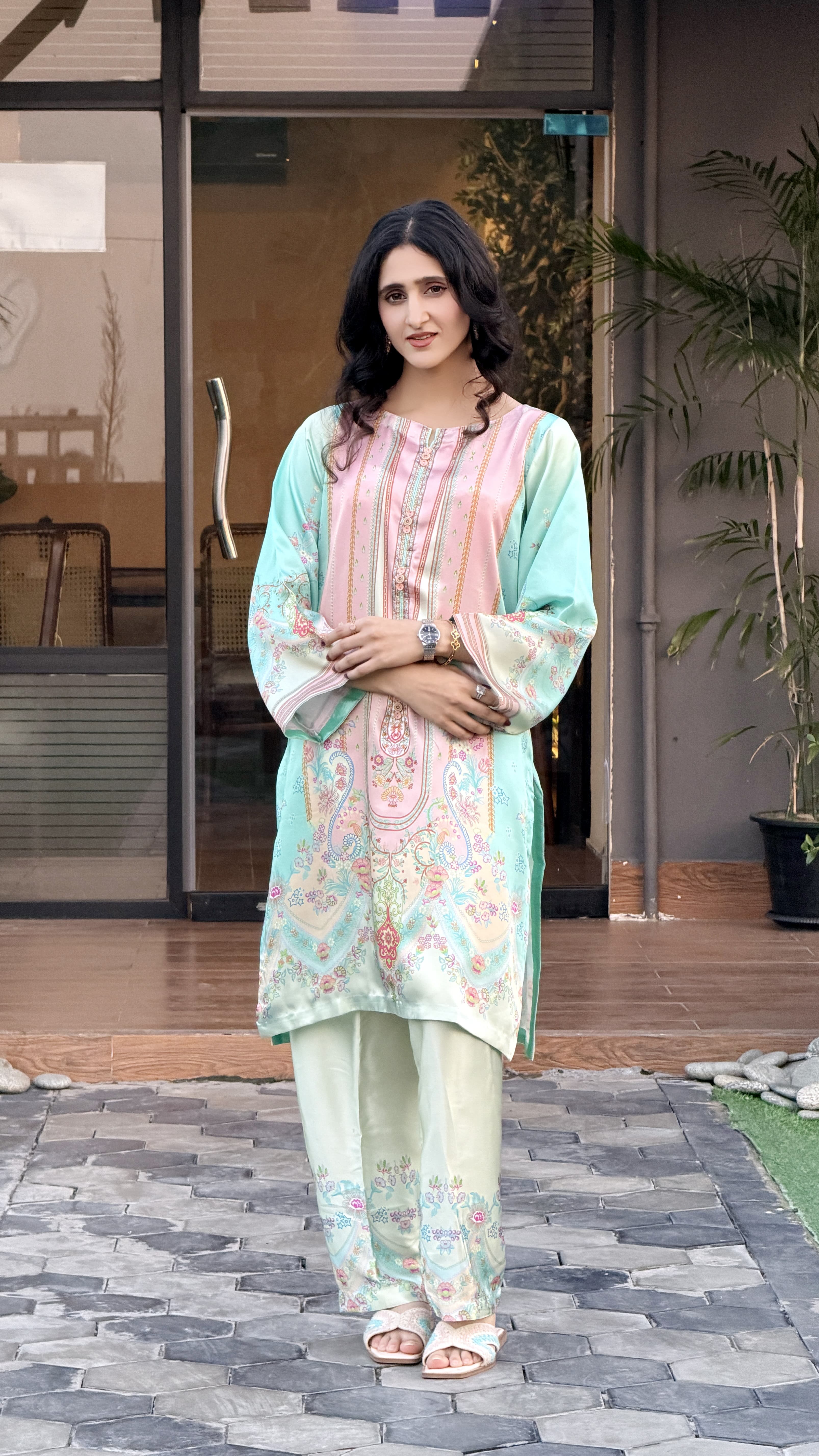 Seher - Printed 2pc Suit